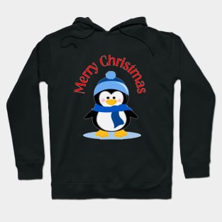 Merry Christmas Penguin Hoodie